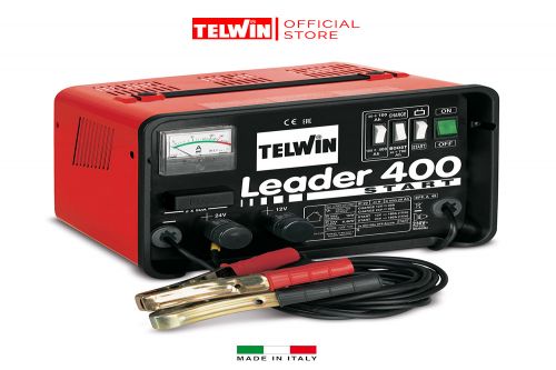 Bộ sạc & khởi động bình ắc quy Telwin LEADER 400 START