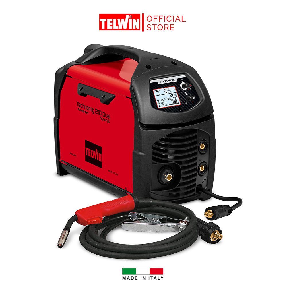 Máy Hàn Mig Telwin TECHNOMIG 210 DUAL SYNERGIC 