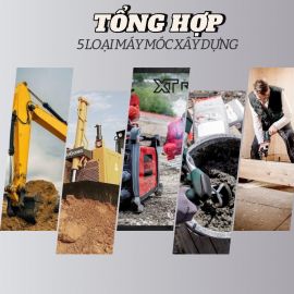 Bật Mí 5 Loại Máy Móc Công Nghệ Cao Trong Xây Dựng