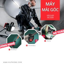 Khám Phá Giải Pháp An Toàn Từ Metabo Cho Máy Mài Góc